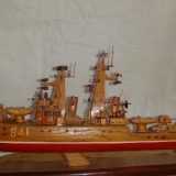 Макет ркр "Грозный" (фото Рябинского Ярослава)