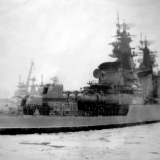 1986 год. Заход в базу Балтийск после боевой. Февраль 1986 года (П. Савенков)