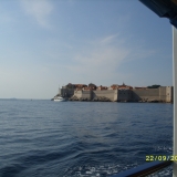 Дубровник с палубы корабля