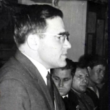 Юрий Гагарин на нашем крейсере. 1965 год.