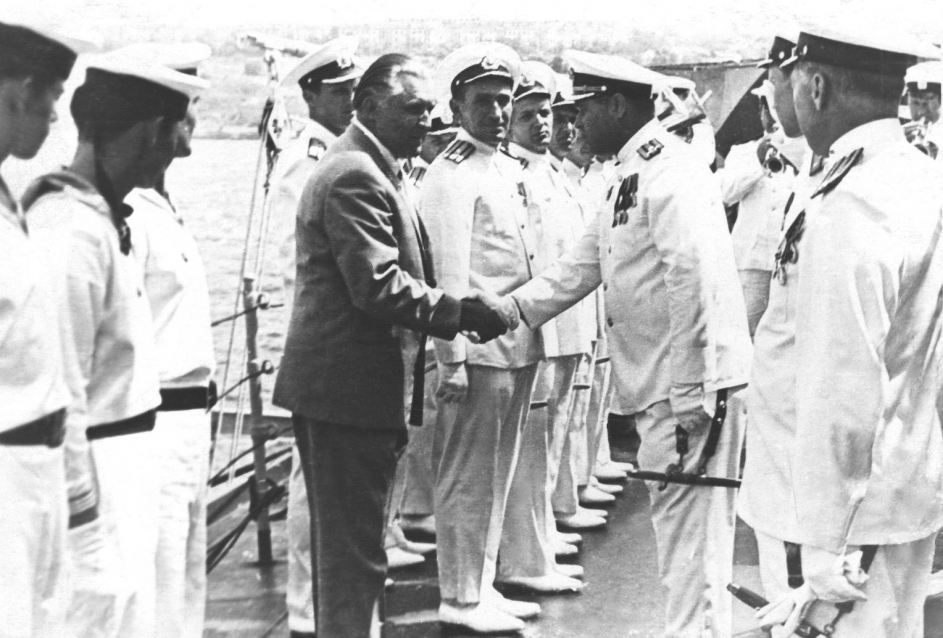 В день празднования ВМФ СССР г. Севастополь, июль 1967г.