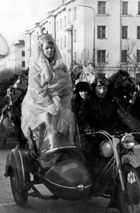 Проводы зимы. Североморск 1966 год
