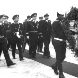 Командир 5 ОПЕСК Акимов В.И., начальник ПО Дубягин П.Р. , и др.