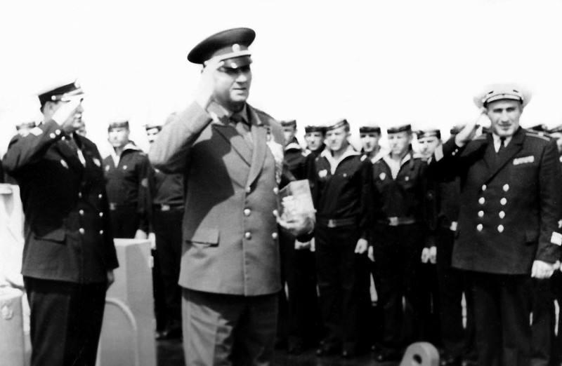 Министр обороны СССР маршал Гречко перед посещением Варны 1975 год