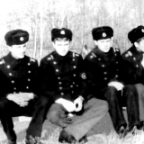 Толик Лысенко, я , Саня Мурашкин и Паша Савенков