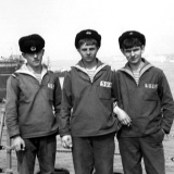 Рядом  В.Кожемякин, А.Федулов.  1980 год