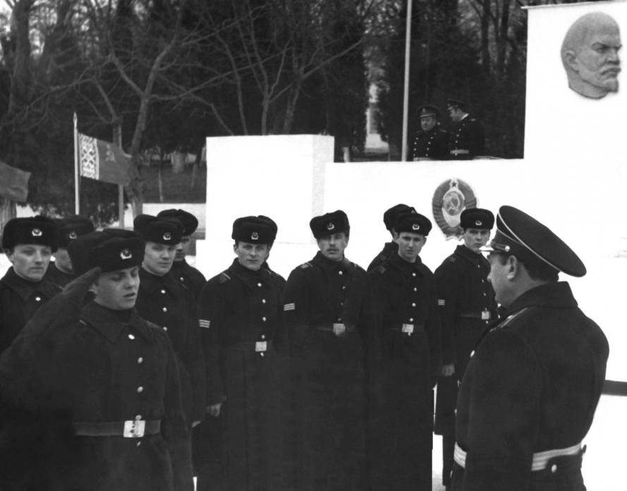 Школа  старшин.  1980 год