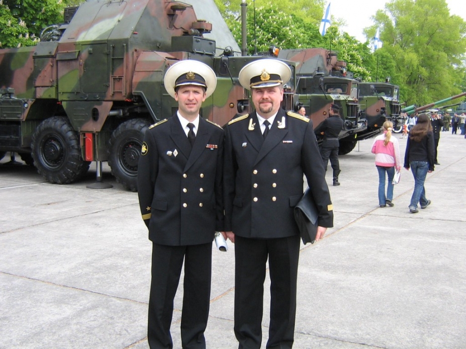 С Юрием Куроедовым в день 305 годовщины БФ