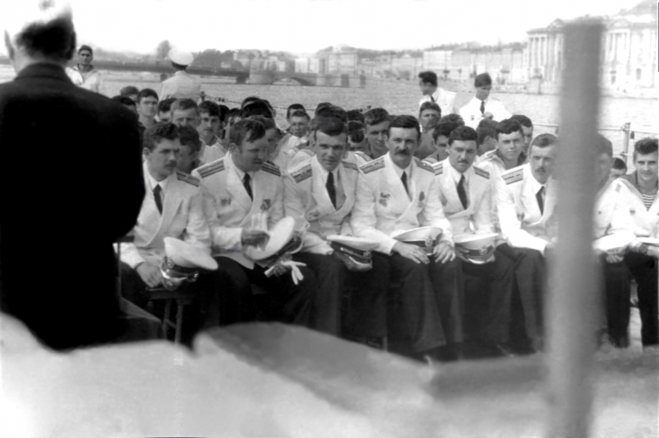 Парад в Ленинграде День ВМф 1986 год