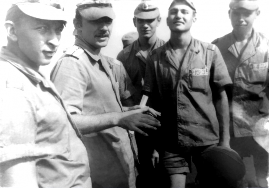 Инструктаж аварийной партии перед тренировкой. Средиземное море 1985 год