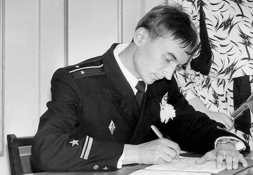Я свидетелем на свадьбе в Калининграде 1989 год