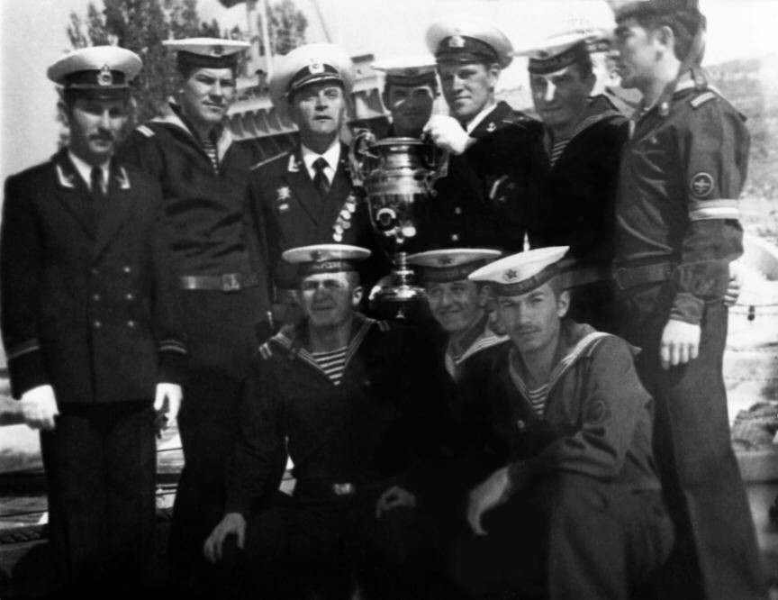 1975 год РКР "Грозный".  Кубок главкома за ракетные стрельбы