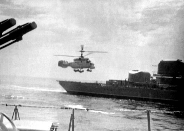 ПОСАДКА НА РКР ГРОЗНЫЙ 1972 ГОД