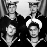 Я, Запорожан В., Даренский С. (боцман ДМБ 1990 осень) и его замена