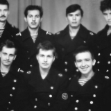 Внизу - Бабенков, Я и Шандин