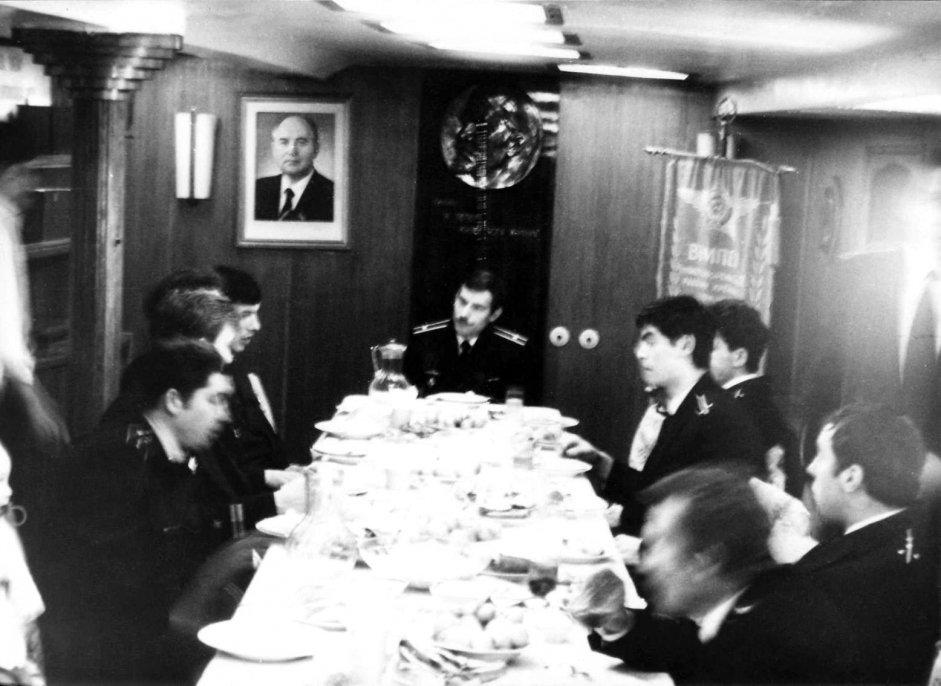 Кают-компания офицеров Новый год