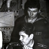 БИП. Командир БЧ-7 Жметков Г. (доклад на ходовую о надводной обстановке)