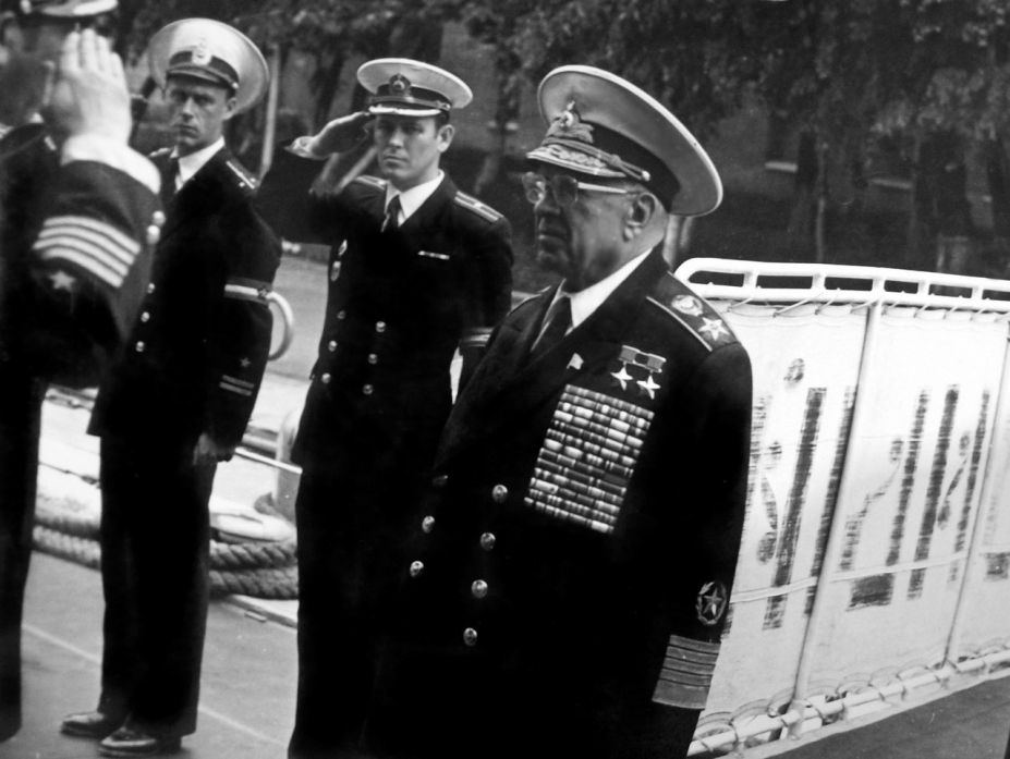 Командующий ВМФ СССР на Грозном 1986 год