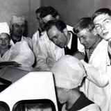 Посещение Херсонского завода полупроводников 13.03.69