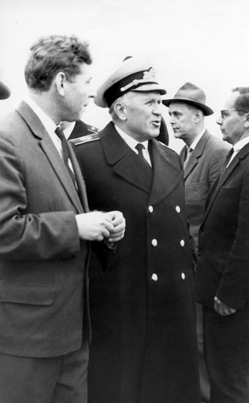 "Грозный" 1963 год. Адмирал Сергей Георгиевич Горшков