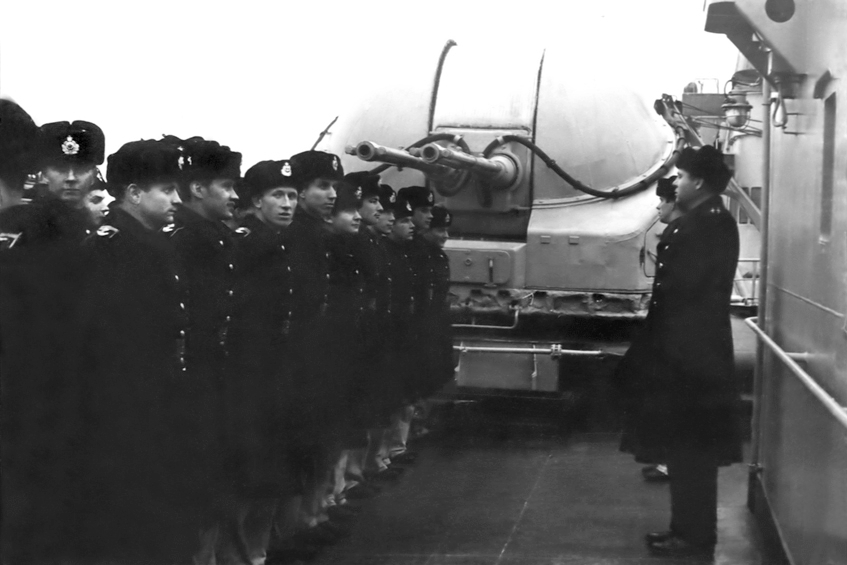 "Грозный" 1962 переход Североморск - Ленинград