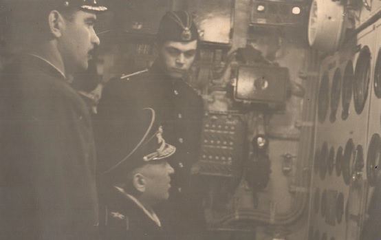 Март 1964 г. ГК ФМФ -Горшков, Кр БЧ-5 - Сапожников Ю.И, КРЭТГ- Мамыкин ВИ