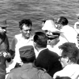 1969г. Куба. г. Гавана Фидель Кастро на Грозном перед выходом в море на совместное учение с флотом Кубы