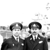 с начальником штаба дивизии 1985 год